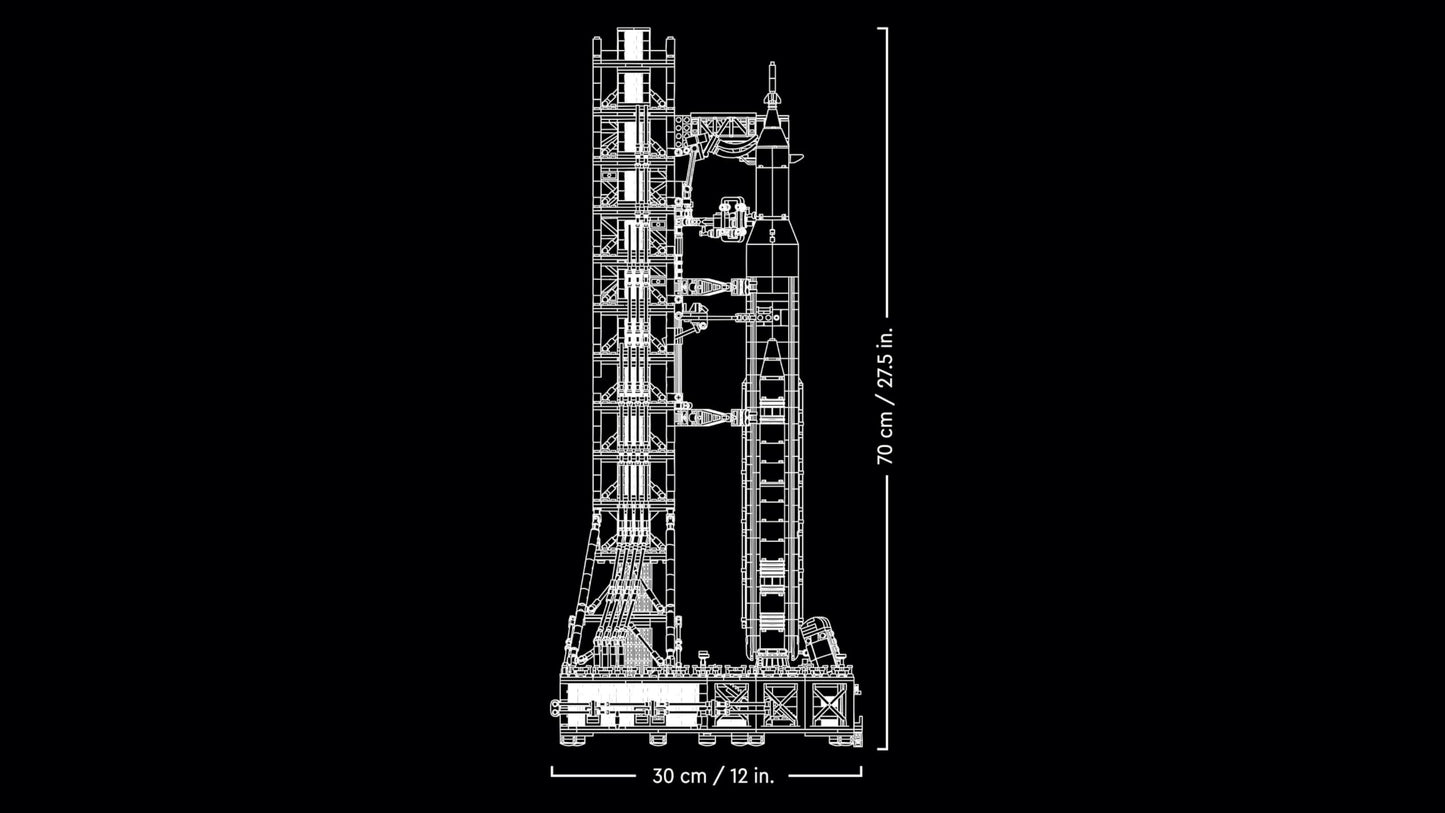 NASA Artemis Space Launch System Building Set with Orion Capsule & Launch Tower for Adults – 10341