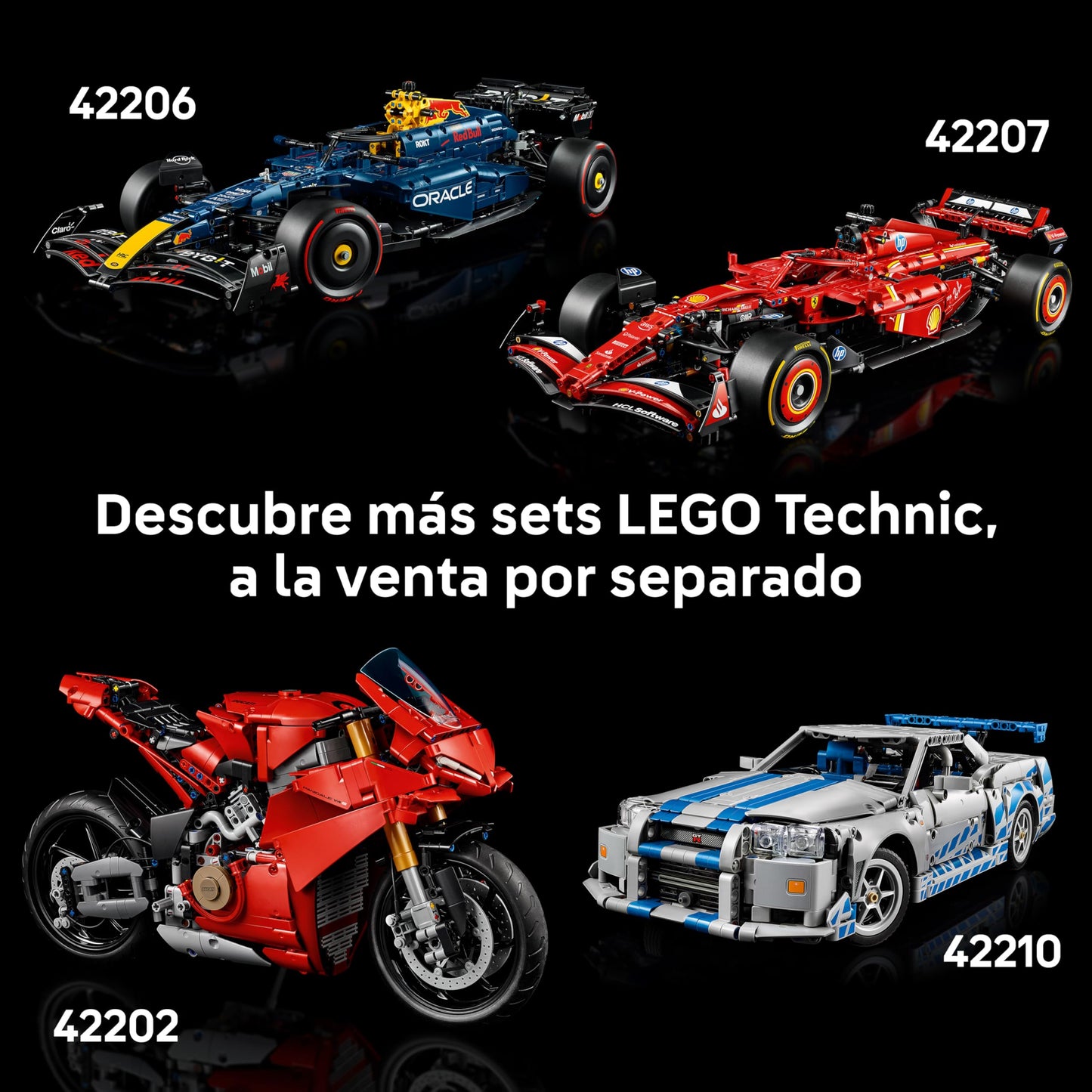 Technic 1966 Ford GT40 MKII Race Car Building Set – Collectible V8 Model Kit for Adults – Model 42223